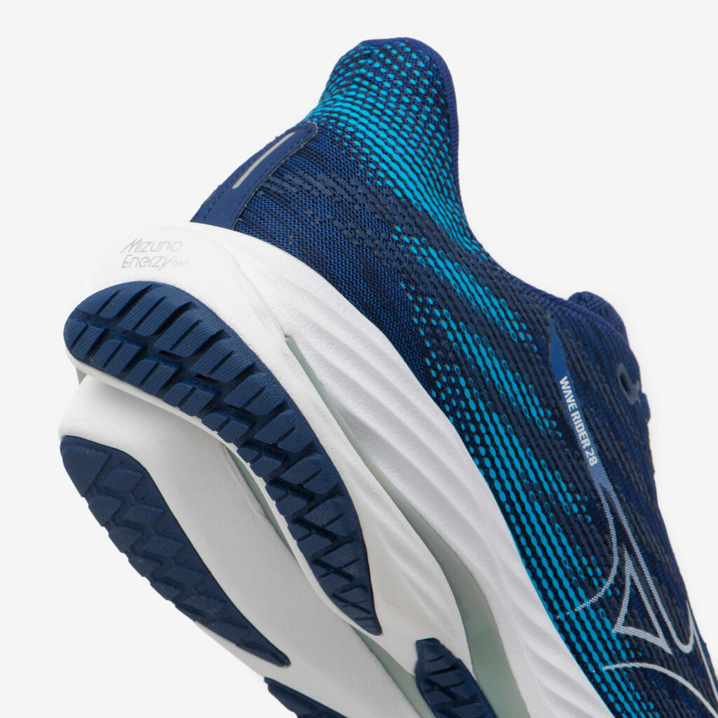 MEN'S WAVE RIDER 28 RUNNING SHOES - BLUE